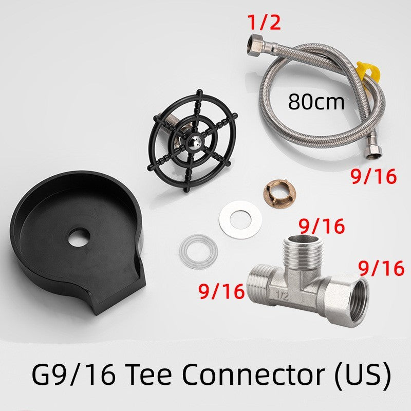 High-Pressure Sink Cup Washer for Bar & Kitchen Use