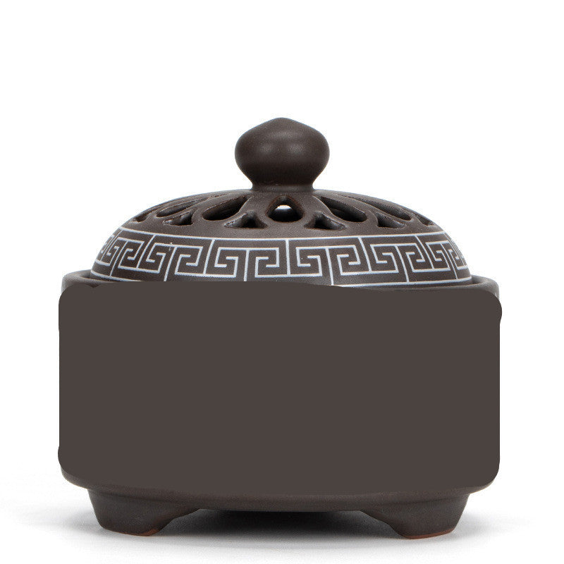 Ceramic Cloisonné Backflow Incense Burner – Enamel Design