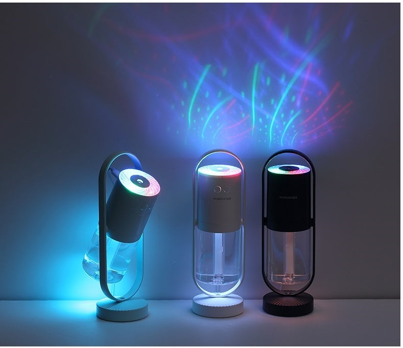 Magic Shadow USB Air Humidifier with Night Light & Mist