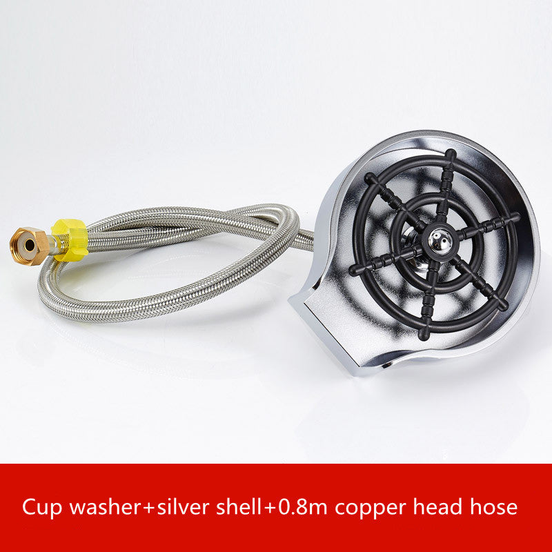 High-Pressure Sink Cup Washer for Bar & Kitchen Use