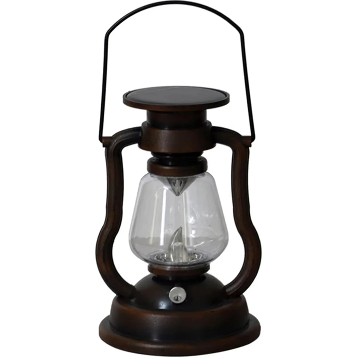 Kerosene Lamp Solar Power LED Light Flameless Lantern