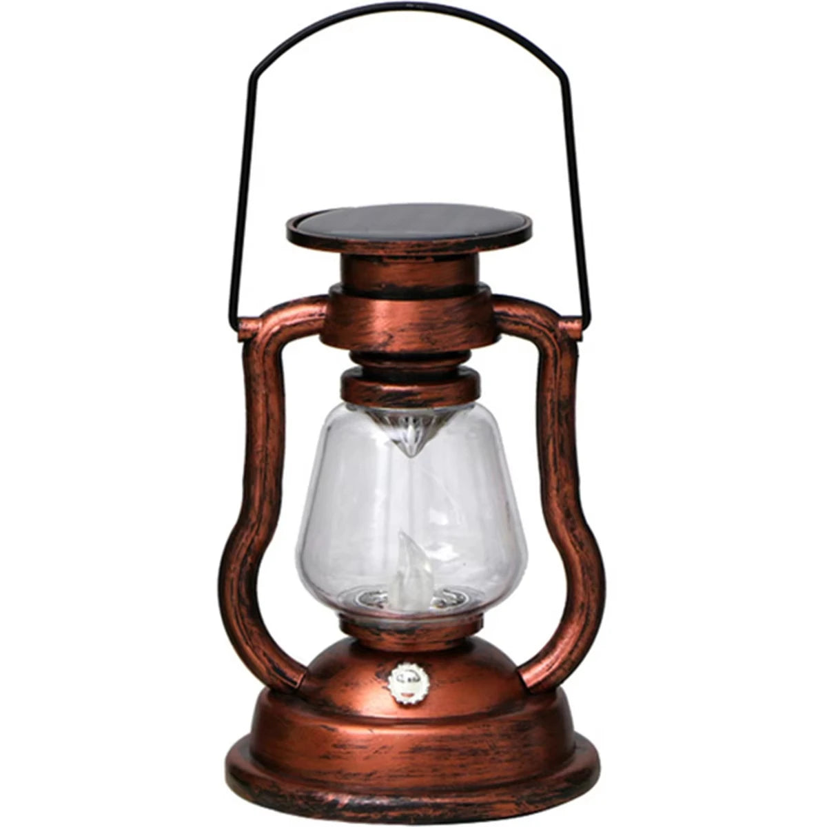 Kerosene Lamp Solar Power LED Light Flameless Lantern