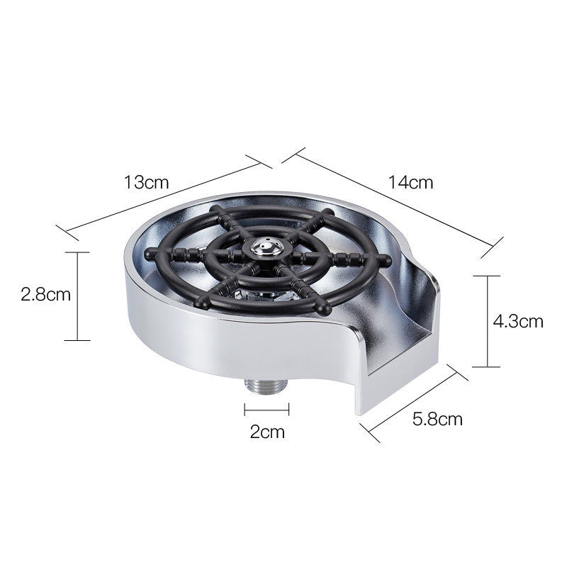High-Pressure Sink Cup Washer for Bar & Kitchen Use