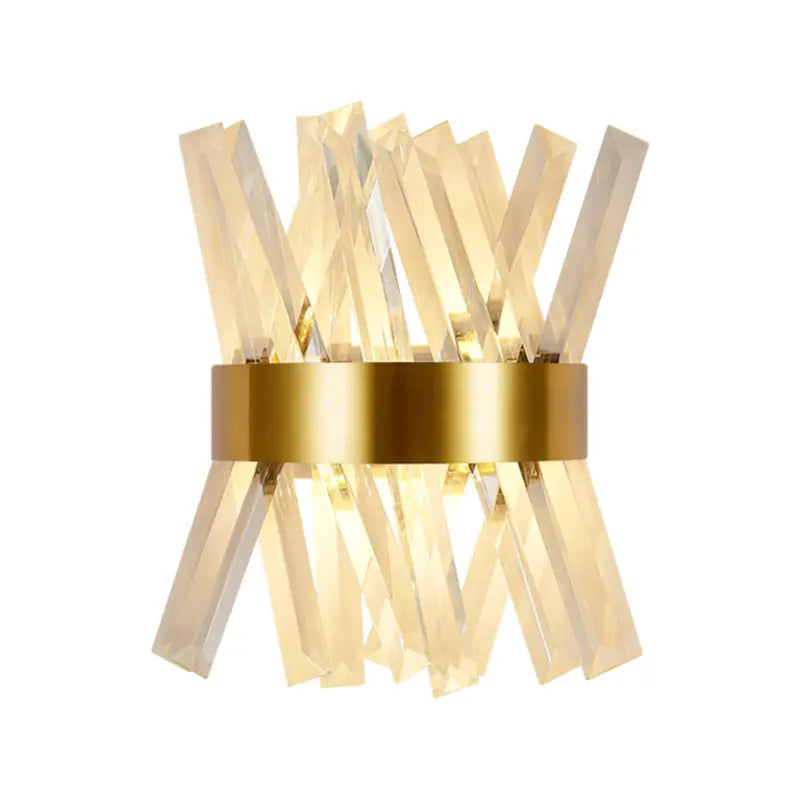 Modern Crystal Wall Lamp for Bedroom and Living Room