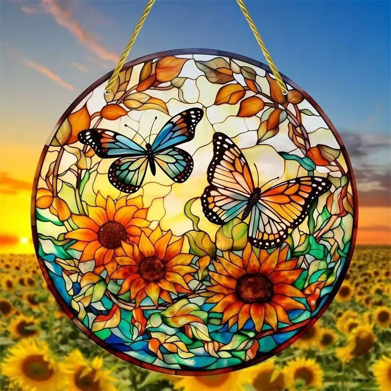 Butterfly Acrylic Wall Art – Creative Hanging Decoration