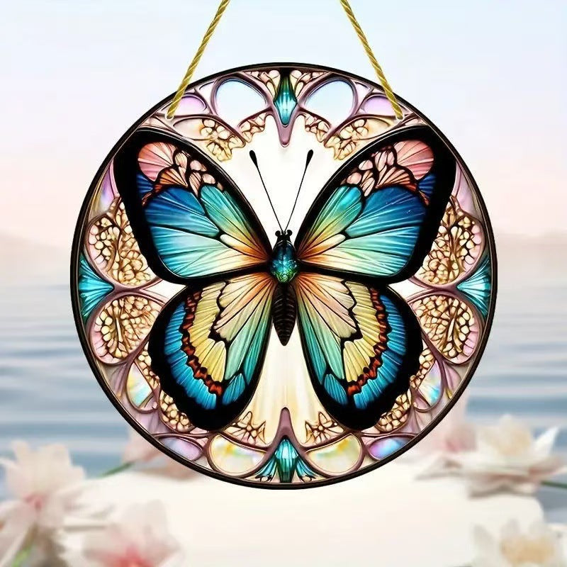 Butterfly Acrylic Wall Art – Creative Hanging Decoration