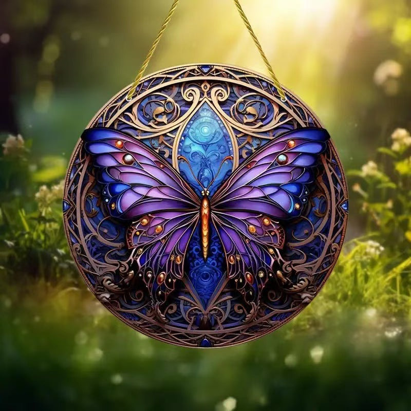 Butterfly Acrylic Wall Art – Creative Hanging Decoration