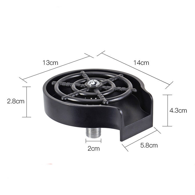High-Pressure Sink Cup Washer for Bar & Kitchen Use
