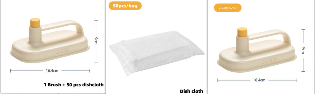 Multi-Purpose Magic Cleaning Brush for Kitchen & Bathroom