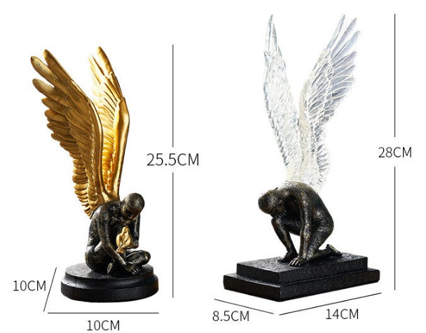 Light Luxury Character Decor – Creative Cabinet Sculpture