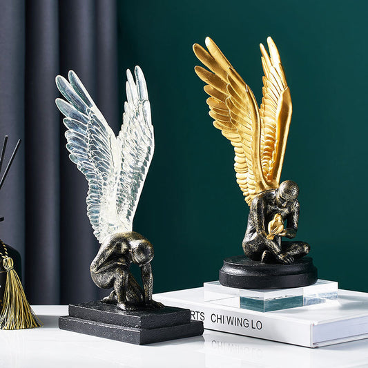 Light Luxury Character Decor – Creative Cabinet Sculpture