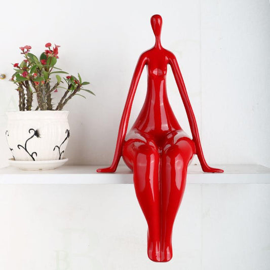 Creative Sculpture Decor for TV Cabinet & Living Room
