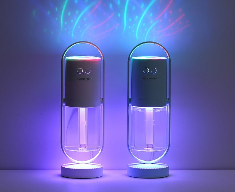 Magic Shadow USB Air Humidifier with Night Light & Mist