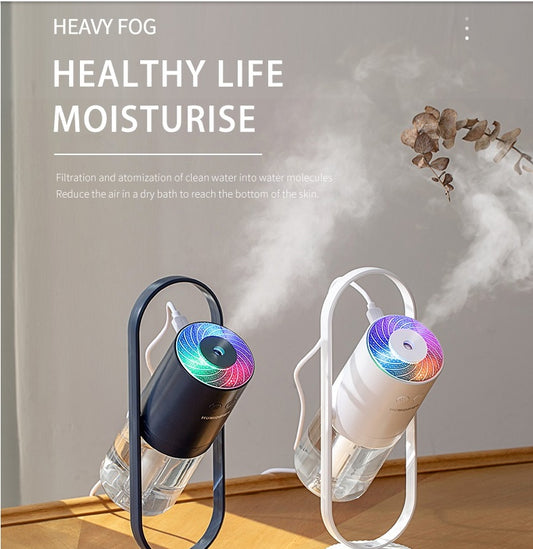 Magic Shadow USB Air Humidifier with Night Light & Mist
