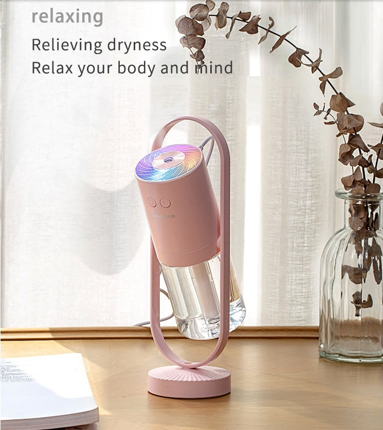 Magic Shadow USB Air Humidifier with Night Light & Mist