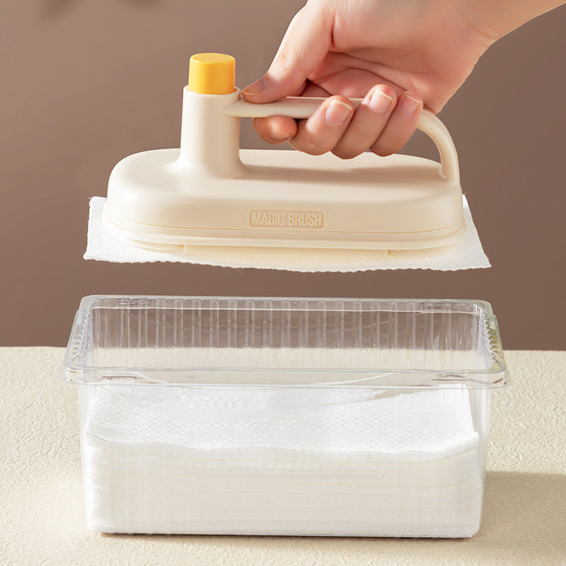 Multi-Purpose Magic Cleaning Brush for Kitchen & Bathroom