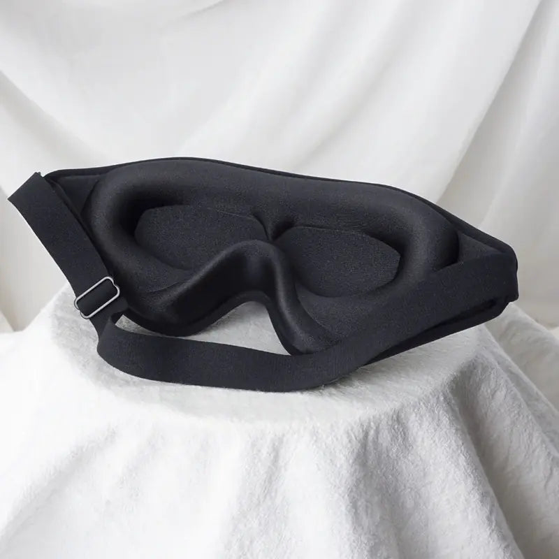 3D Memory Foam Sleep Mask – Light Blocking Eyepatch for Deeper Sleep