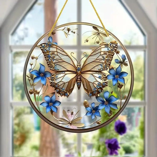 Butterfly Acrylic Wall Art – Creative Hanging Decoration