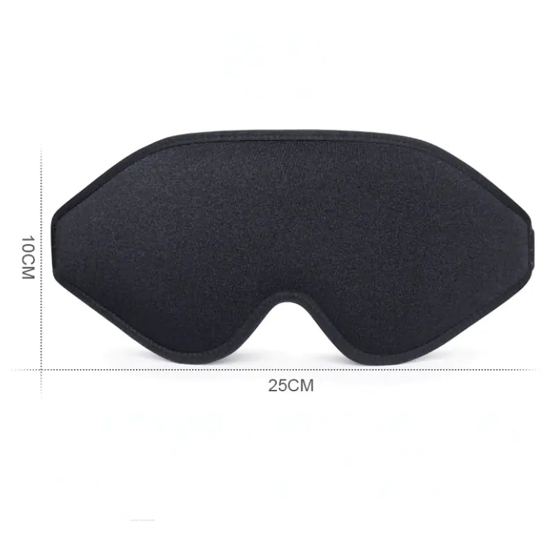 3D Memory Foam Sleep Mask – Light Blocking Eyepatch for Deeper Sleep