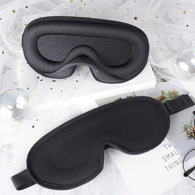 3D Memory Foam Sleep Mask – Light Blocking Eyepatch for Deeper Sleep