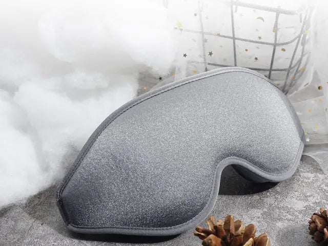 3D Memory Foam Sleep Mask – Light Blocking Eyepatch for Deeper Sleep